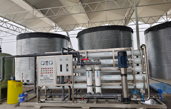 四川峨眉山智慧农业水处理设备20T单级反渗透