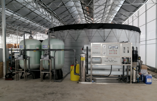 云南昆明大棚种植用10T单级反渗透设备