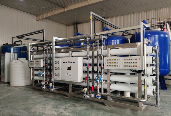 聊城高唐乳业2X30T反渗透设备安装调试已完成
