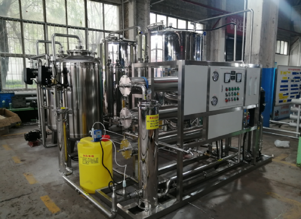 山西环保5T单级反渗透设备安装调试