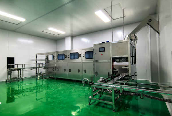 唐山遵化300大桶灌装生产线安装调试